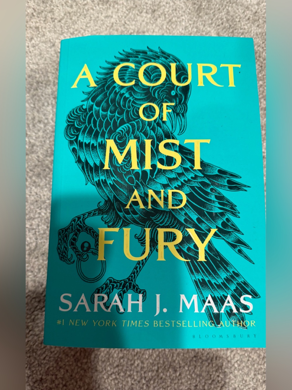 A Court of Mist and Fury paperback Book